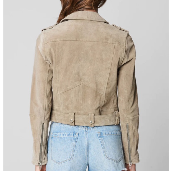 Blank NYC Suede Moro Jacket- XS Orig $198 NWOT - Picture 3 of 4